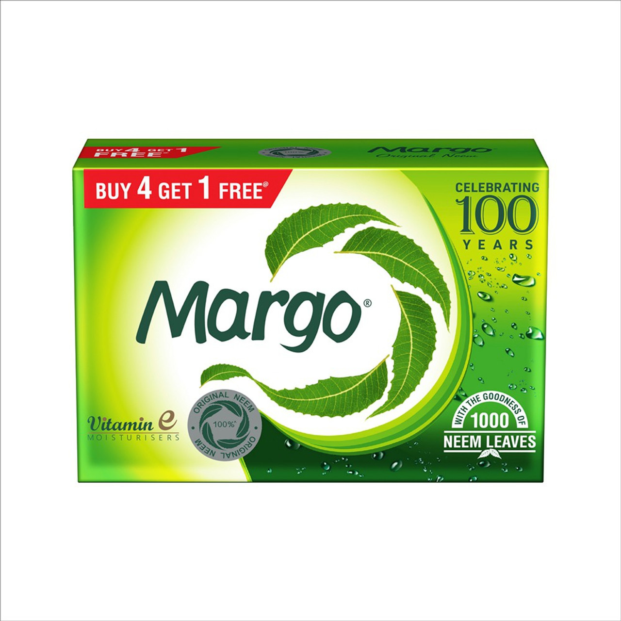 Product image for Margo Vitamin E Moisturisers Neem soap  (4 x 100 g)