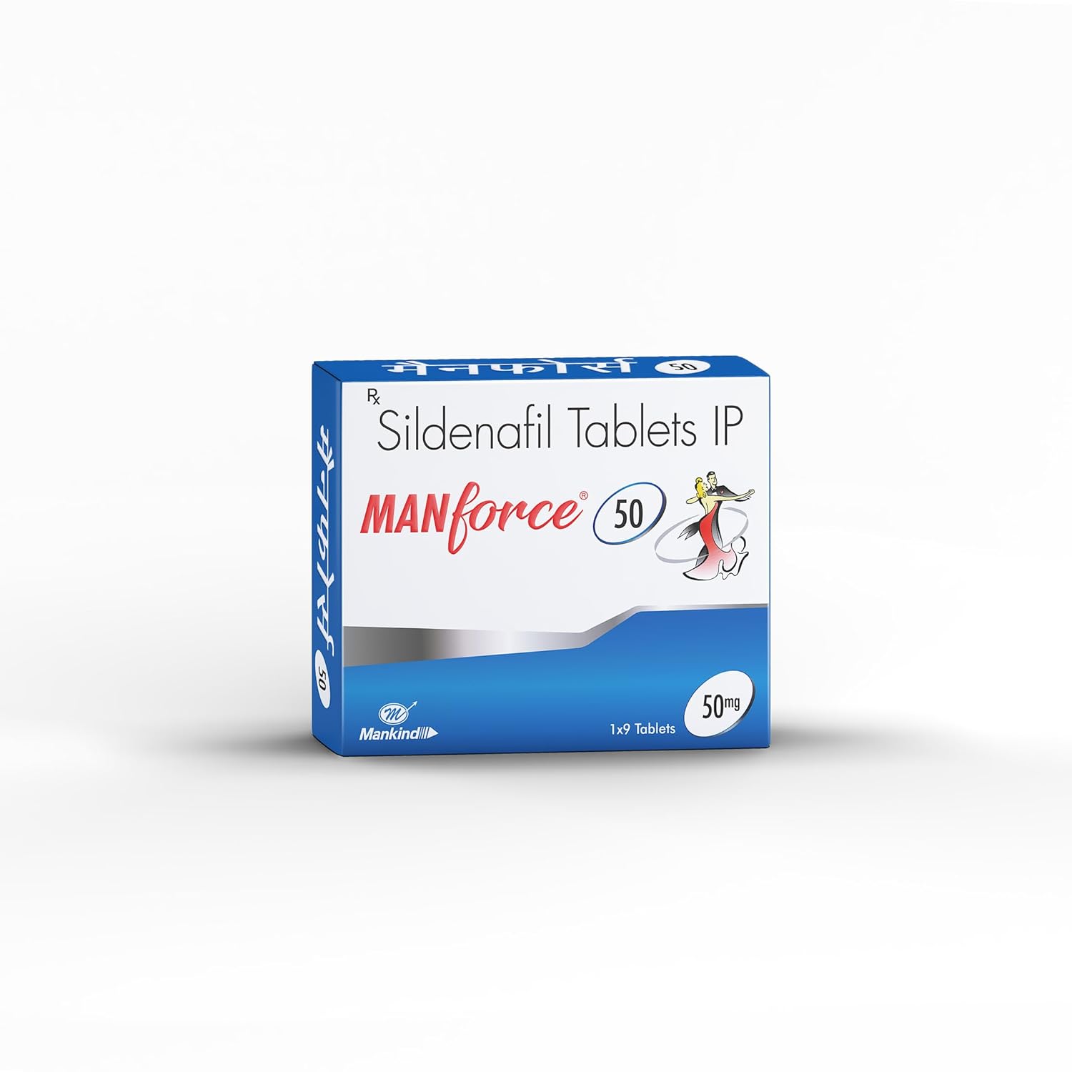 Manforce-50mg - Strip of 9 Tablets 