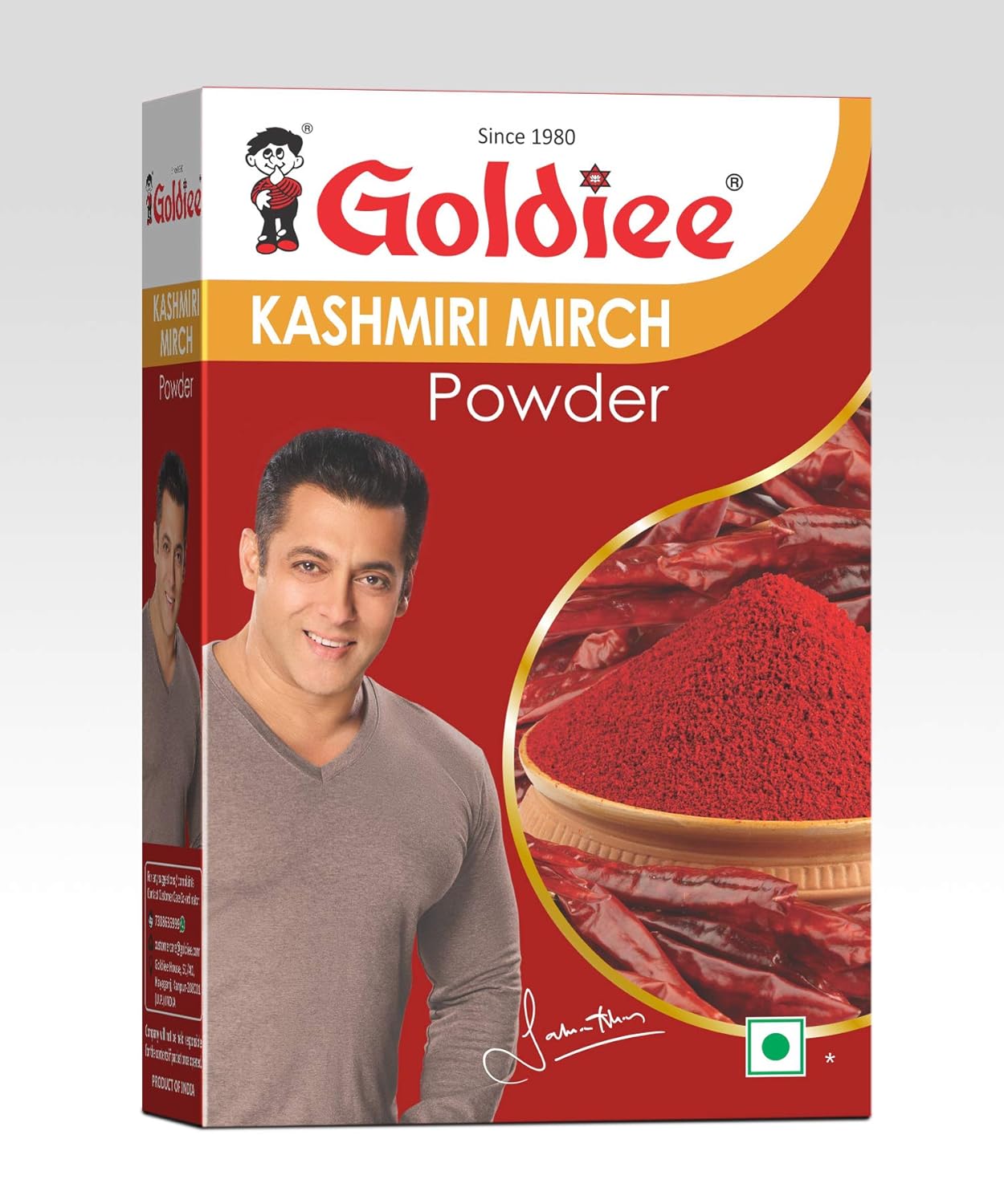  Goldiee Mircha Kashmiri Powder 100 Gm