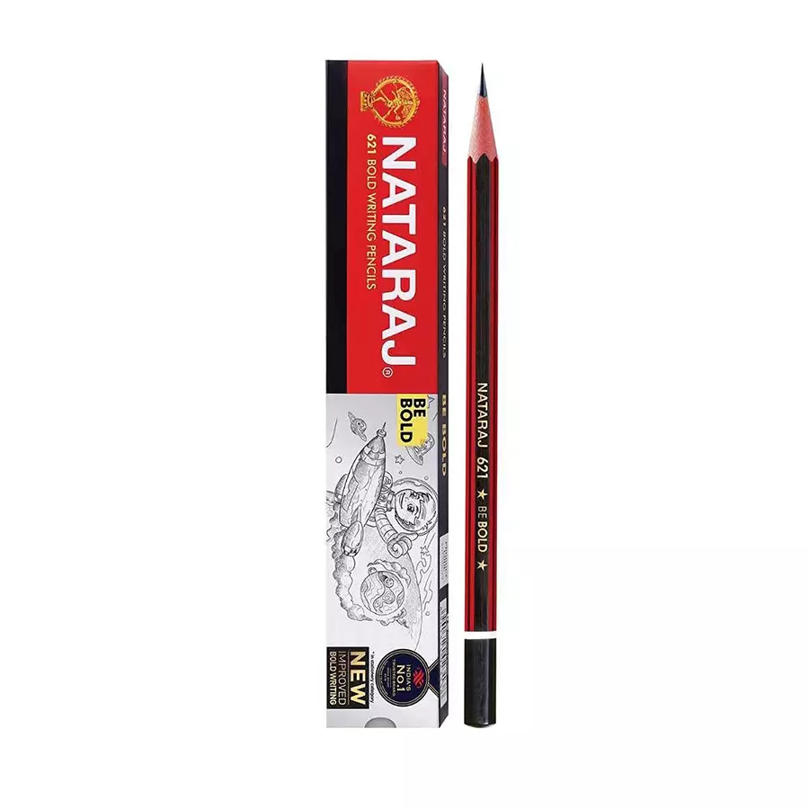 Nataraj Pencil 621 HB (Pack of 10 Pcs)