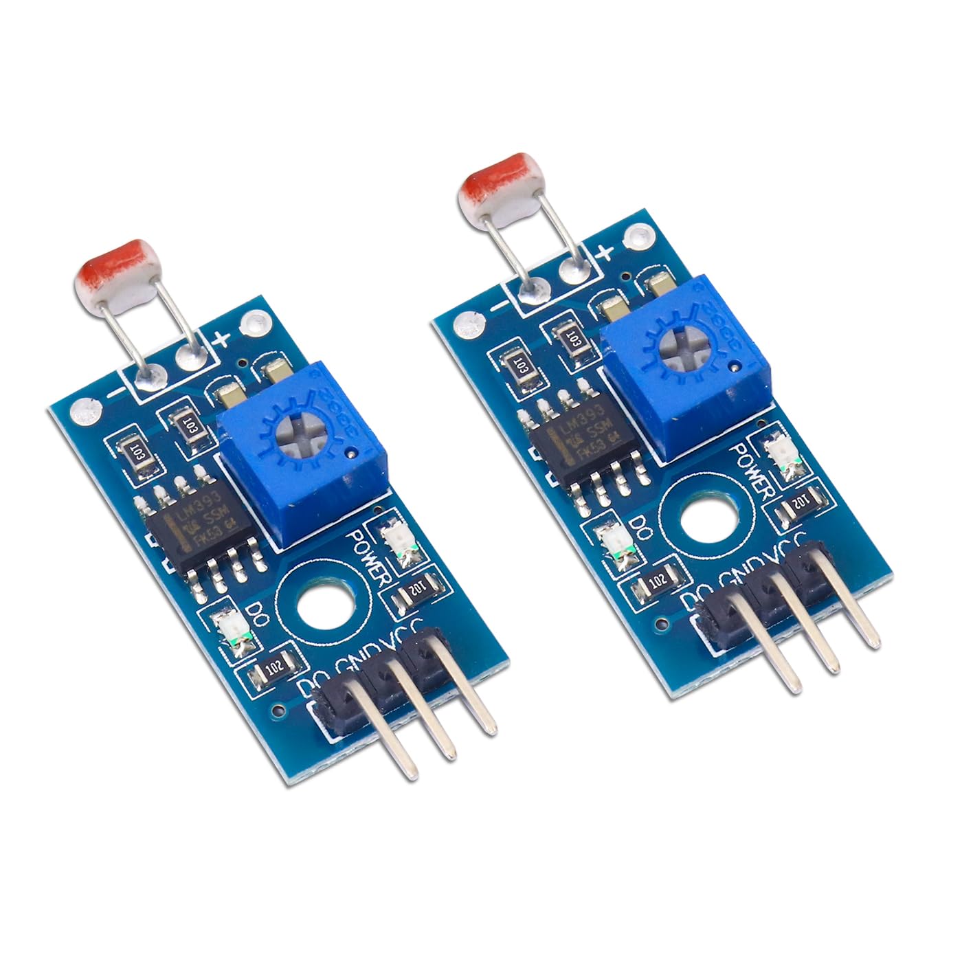 Photosensitive light dependent resistor LDR sensor module