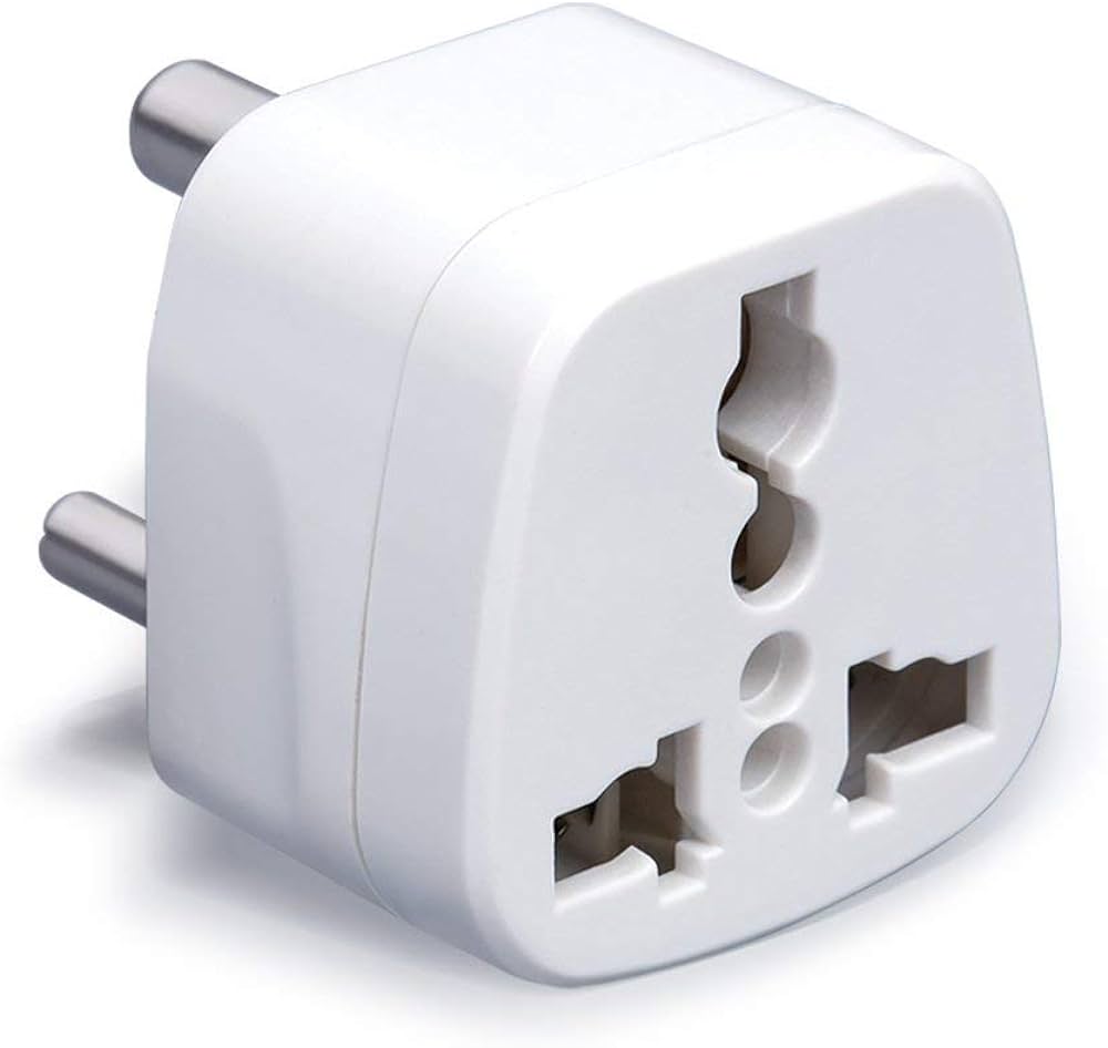 3 Pin Traveler Conversion Plug (White)