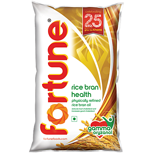 Fortune Rice Bran Health Physically Refined Oil, 870 g