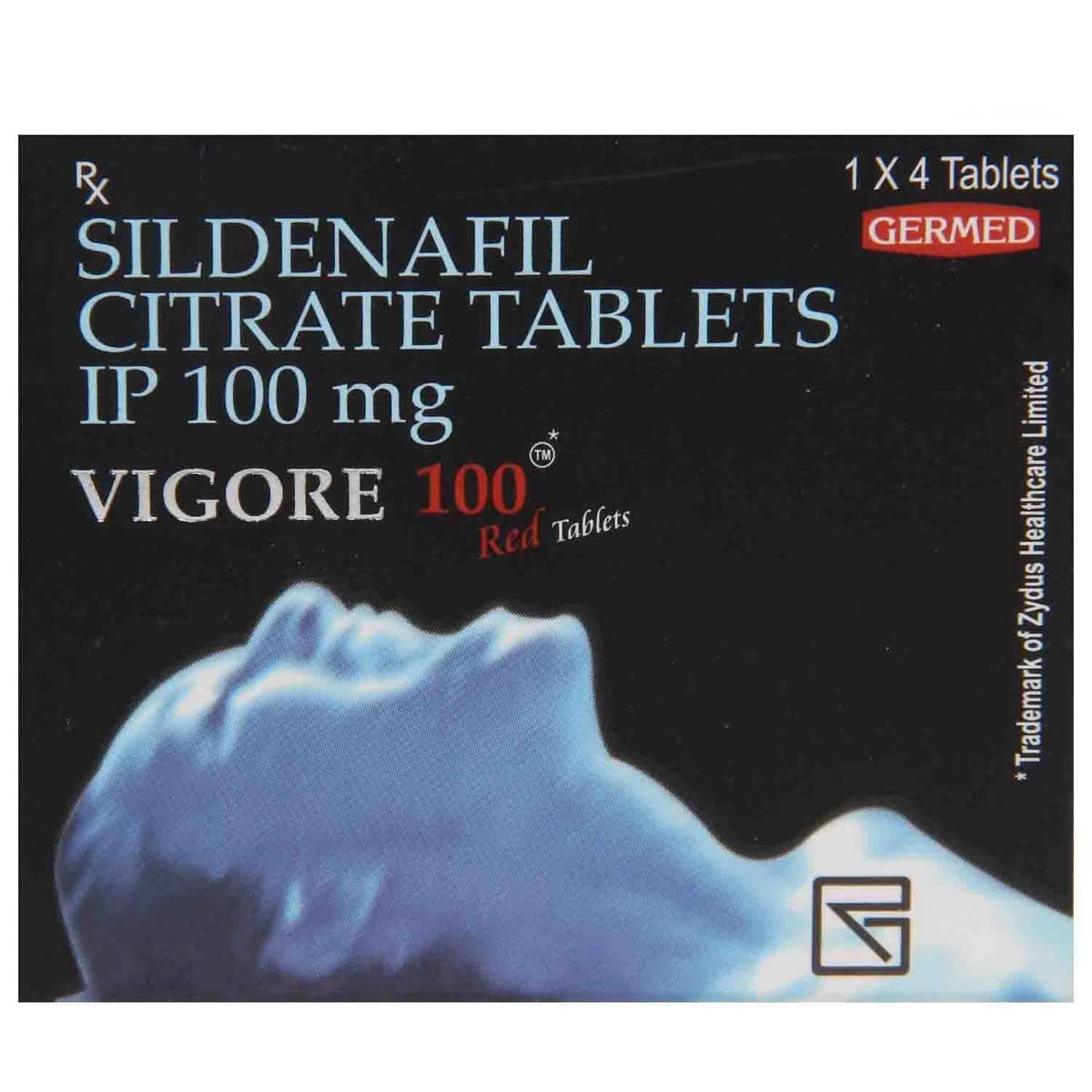 Vigore 100MG - Strip of 4 Tablets  Manforce