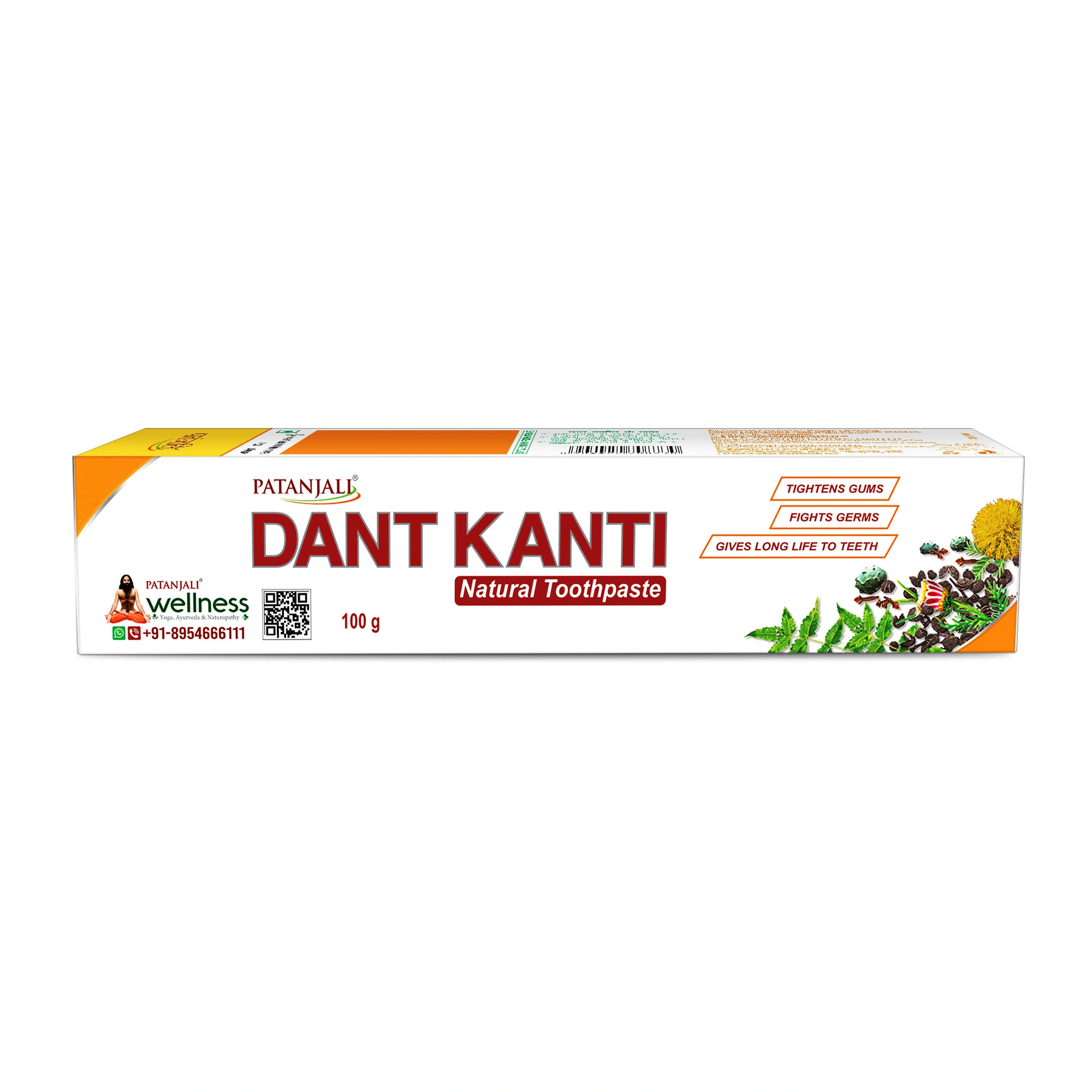 Patanjali Dant Kanti Natural Toothpaste (100g)
