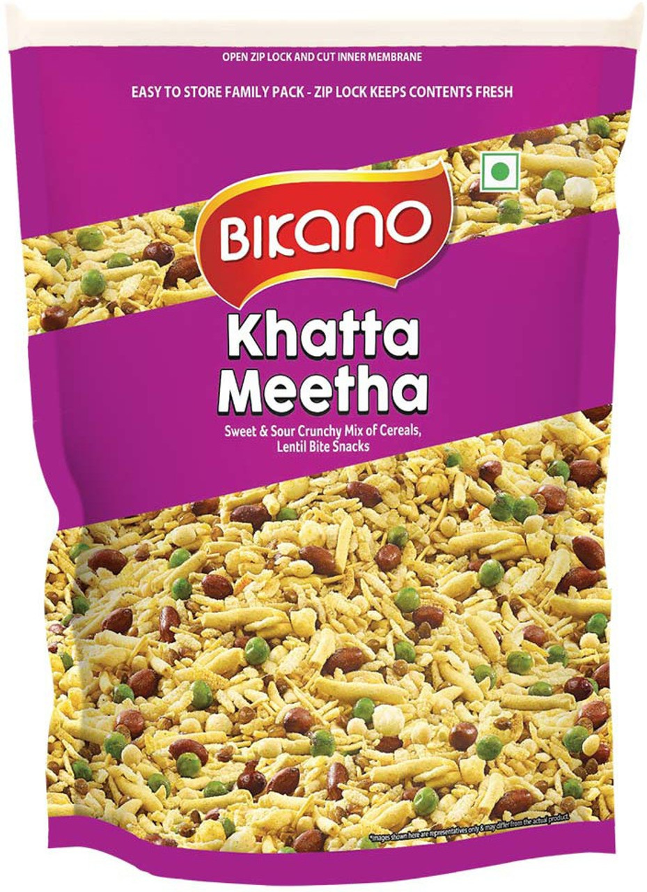 Product image for Bikano Khatta Meetha (Mixture)  (400 g)