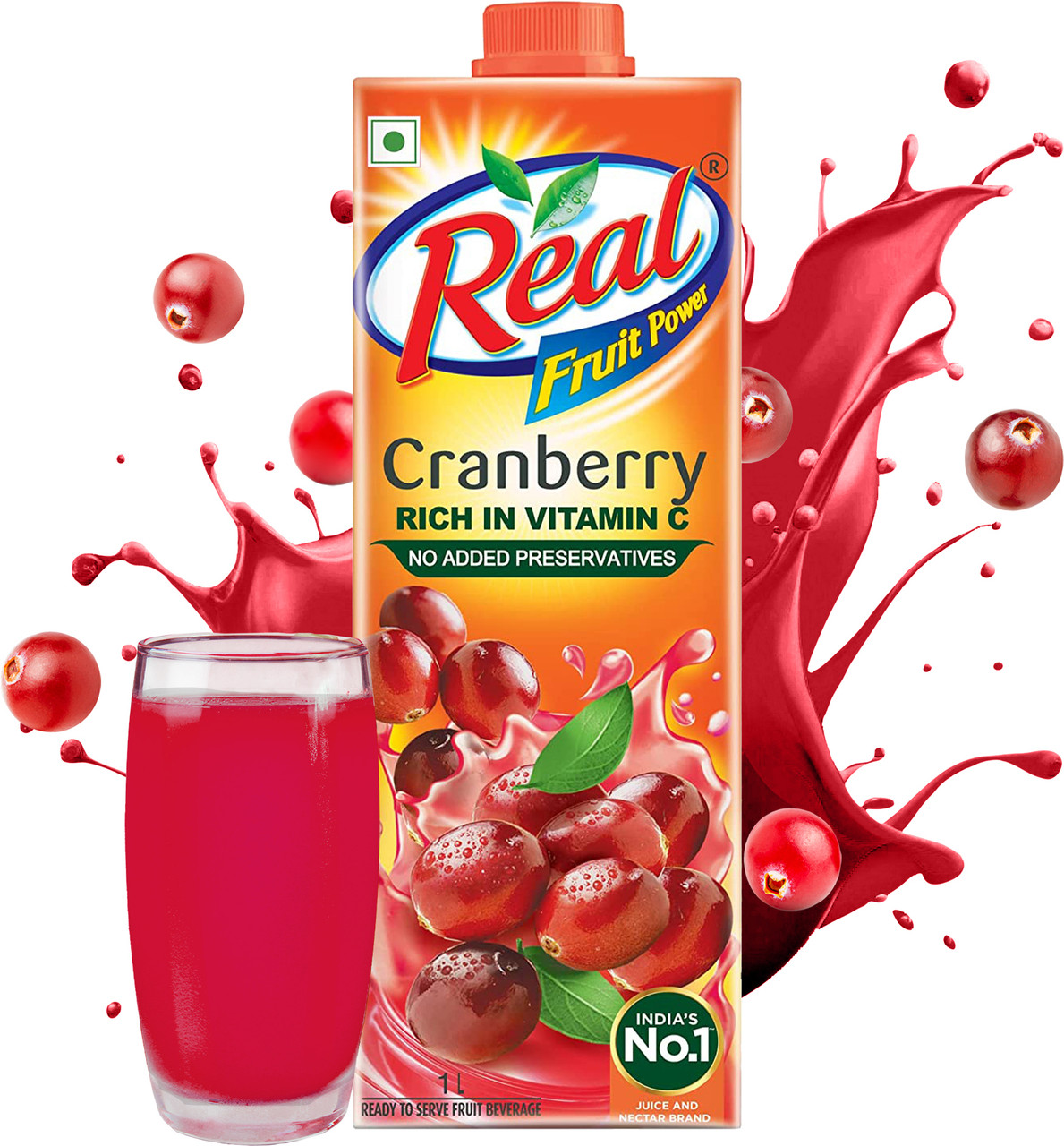 Real Fruit Juice - Cranberry